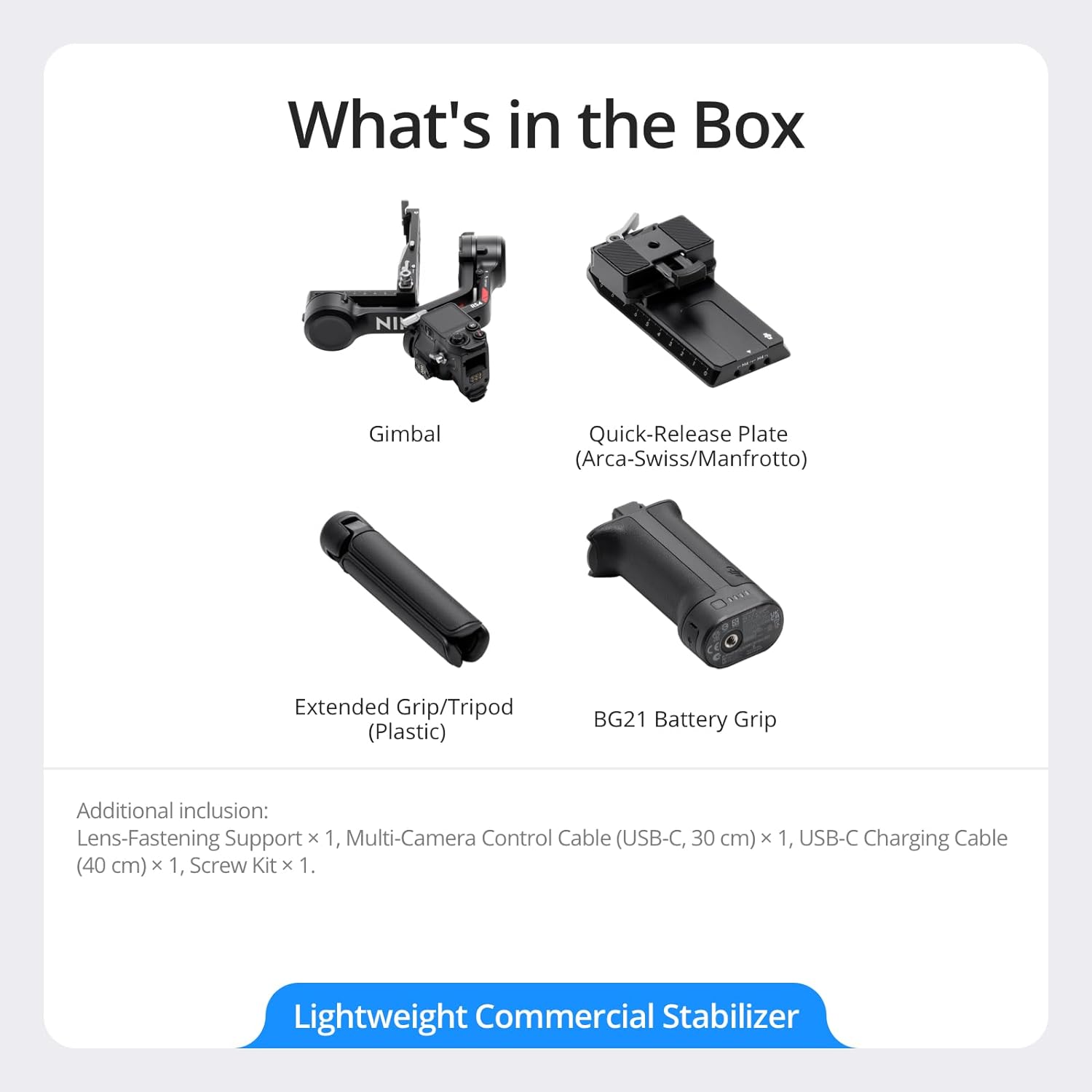  DJI RS 4  3-Axis Gimbal Stabilizer